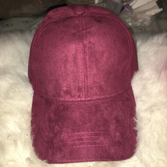 socrushin Accessories - Burgundy Textured Dad Hat socrushin Accessories - Burgundy Textured Dad Hat